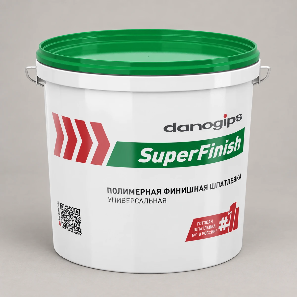 Шпаклёвка Danogips SuperFinish полимерная готовая финишная, 5 кг, 3 л
