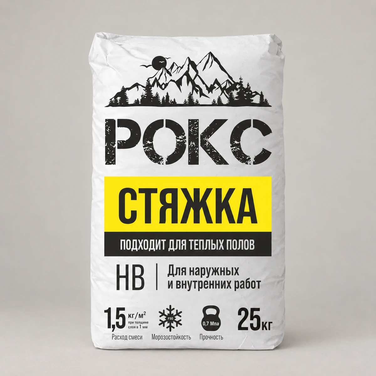 Стяжка Рокс, 25 кг