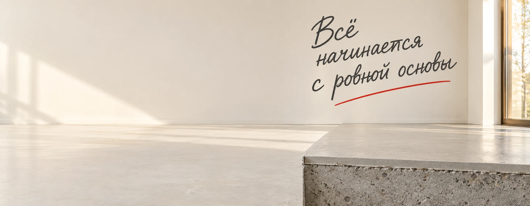 Ровный пол